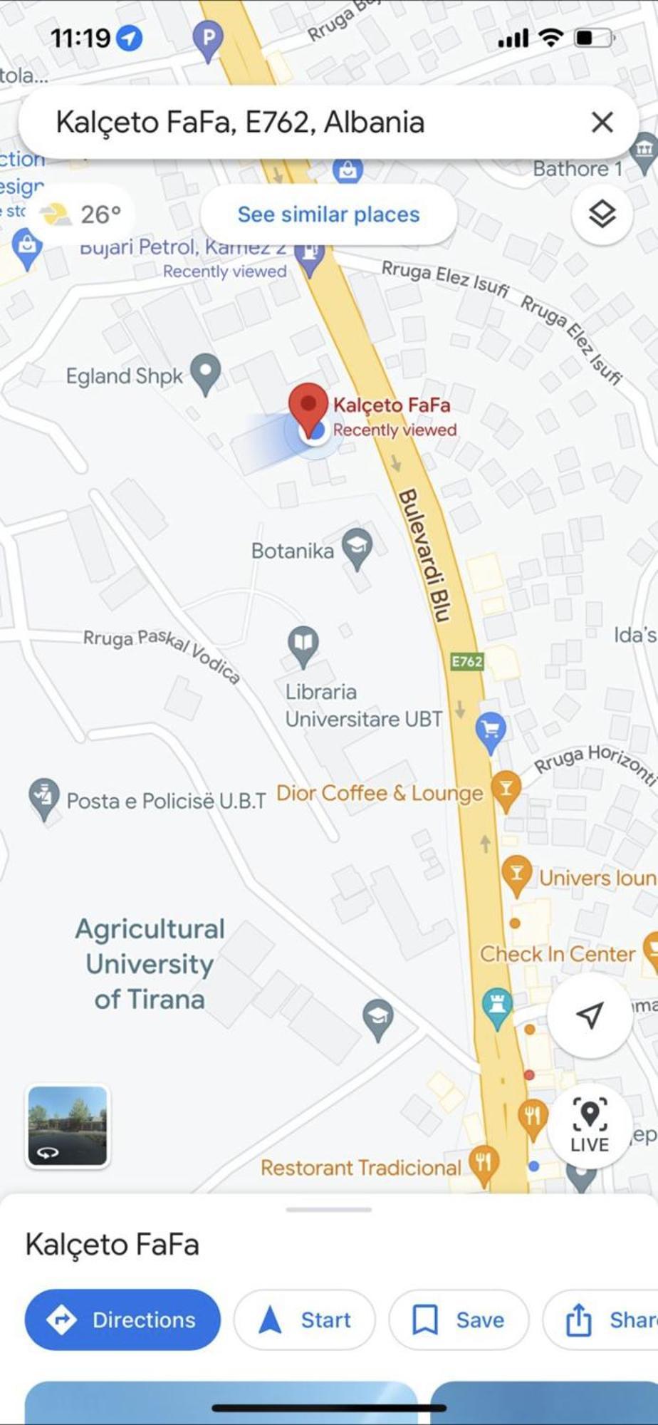 Dardana&Gerjon Apartament Kamez Ngoại thất bức ảnh